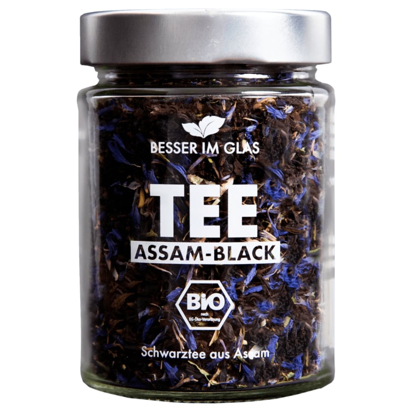 Besser im Glas Bio Tee Assam Black 50g